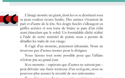 Premier extrait pour les impatients